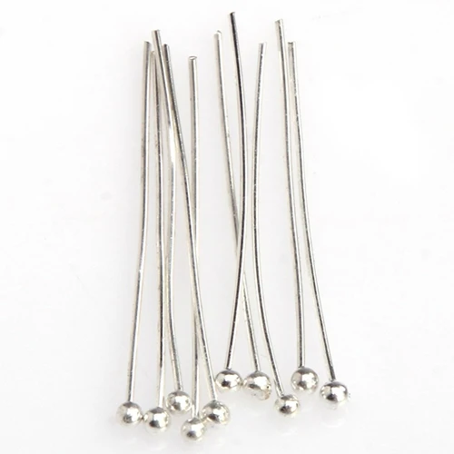 100 قطع الفضة لهجة الكرة نهاية دبابيس صنع المجوهرات النتائج DIY الحرف Headpins اكسسوارات للمجوهرات الجملة زي المجوهرات 100 قطع الفضة لهجة الكرة نهاية دبابيس صنع المجوهرات النتائج DIY الحرف Headpins اكسسوارات للمجوهرات الجملة زي المجوهرات