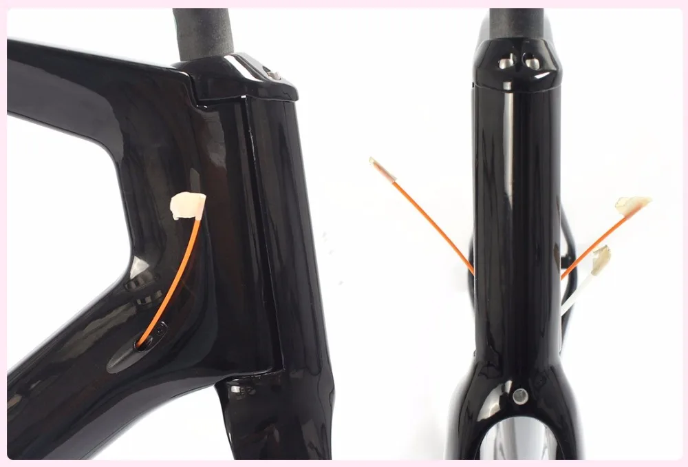 Top 2017 Newest Toray t700 Bicicleta 700C Cycling Carbon BSA Aero Cyclo city Bicycle Frame sets 3