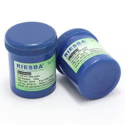 RIESBA NC-559-ASM молочно-белый припойная паста BGA пайки 100 г молочно-белый