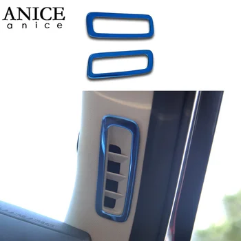 

2pc Stainless steel Front Side Air Vent Cover Outlet Trim Bezel fit For Mazda Cx-5 Cx5 2017 2018