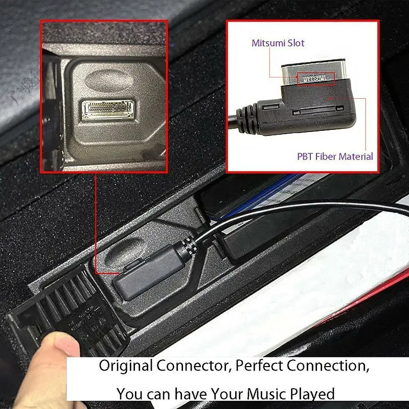 SITAILE медиа в Bluetooth аудио Aux и USB Кабель-адаптер для сделать год от 2009 до AMG модели Mercedes завод установлены iPod наборы