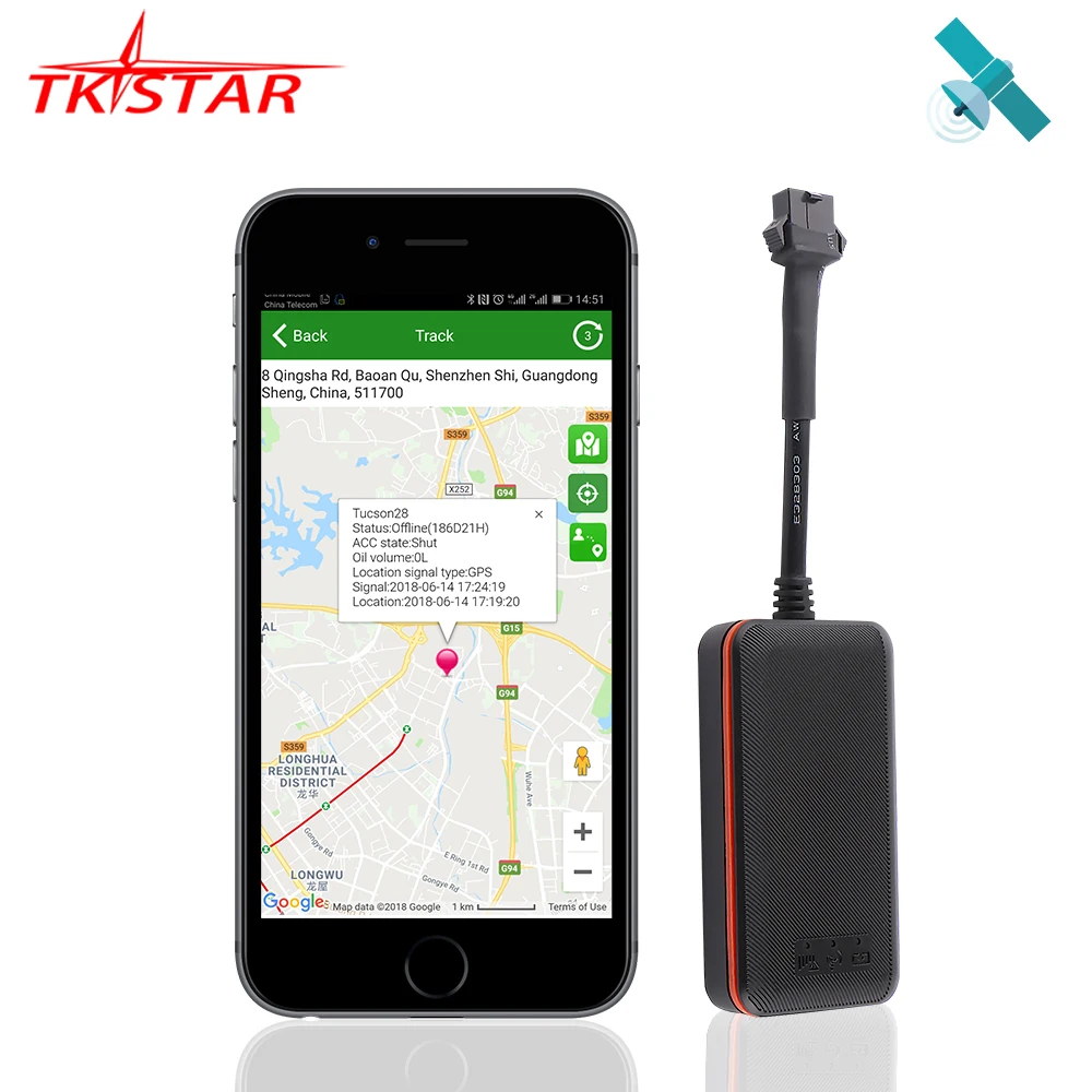 

GPS Tracker Car TK108 Mini Vehicle Gps Tracker 2G/GSM Cut Off Oil Power Vibration Alarm Relay Tracker Waterproof IP66 PK TK905