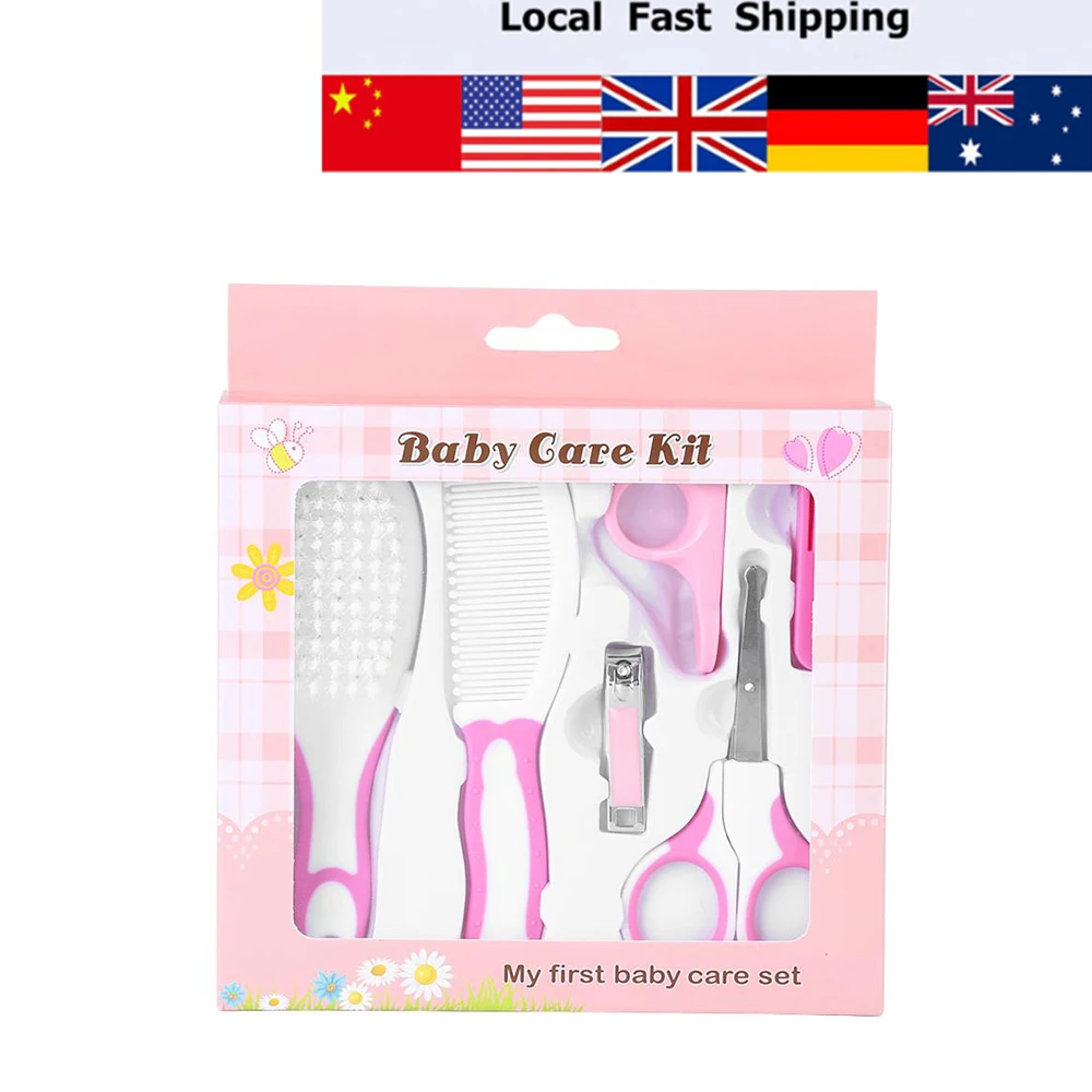 6pcs/set Baby Kids Nail Clipper Set Baby Nail Clipper 2018 New Baby