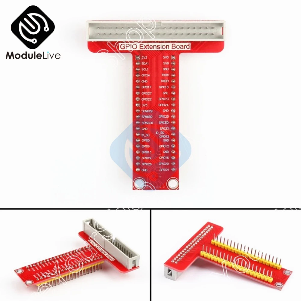 40Pin T Тип GPIO адаптер плата расширения T Форма модуль для Raspberry Pi Модель B+ Diy электронная плата PCB