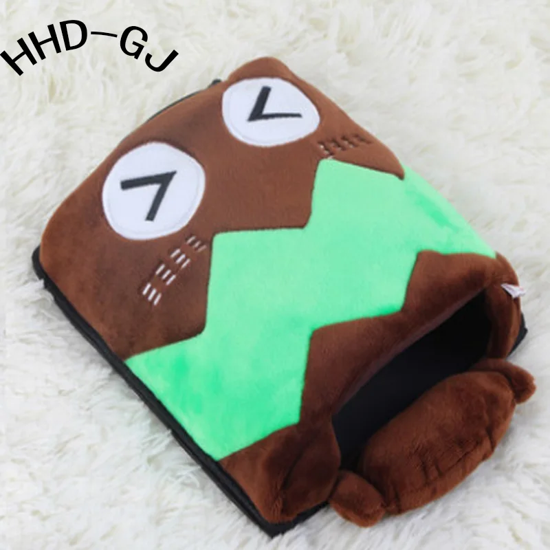 HHD-GJ зимний теплый коврик для мыши Totoro толстый мультяшный медведь плюшевый с подогревом с браслетом милый игровой коврик для мыши - Цвет: 9