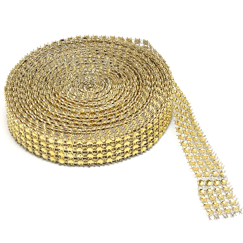 Rhinestone Fringe Trim Crystal Tassel Chain Diamond Fringe Beaded Fringe Ribbon Crystal Applique Trim For Sewing Crafts Wedding Bridal Dress Party DIY Decoration(1 Yard