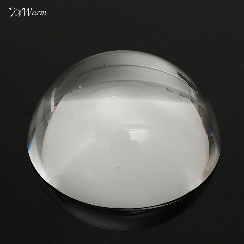 60mm/2.4'' Big Magnifying Glass Paperweight Dome Magnifiers Semi Crystal Ball ! 60mm/2.4'' Big Magnifying Glass Paperweight Dome Magnifiers Semi Crystal Ball !