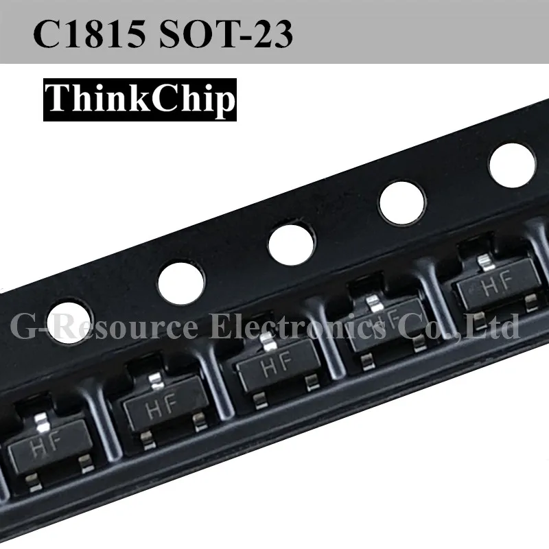 100 шт./партия 2SC1815 SOT-23 C1815 SMD транзистор(маркировка HF