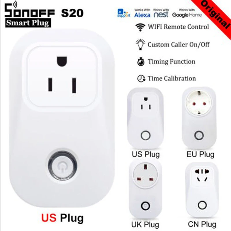 sonoff s20 google home