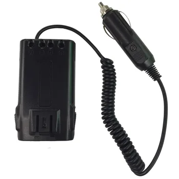 

10PCS Car radio charger Battery Eliminator Adaptor For Wouxun KG-UVD1P KG-UV6D KG-659 cb radio comunicador yaesu charger adapter