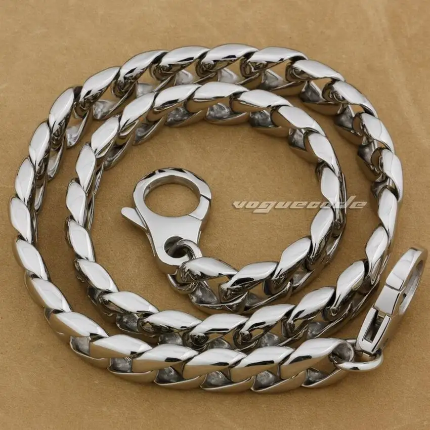 

14" ~ 36" 316L Stainless Steel Mens Biker Rocker Punk Wallet Chain 5L019WC