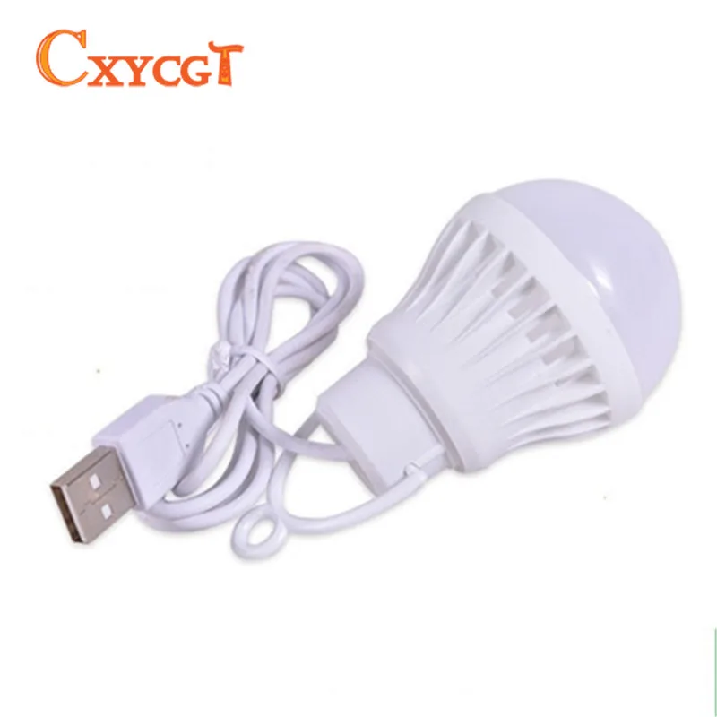 

Colorful PVC 5V 5W USB Bulb Light portable Lamp LED 5730 for hiking camping Tent travel Work With Power Bank Notebook