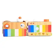 Смешные деревянные висячие игрушки для камеры мини раннее образование для детей подарок на день рождения