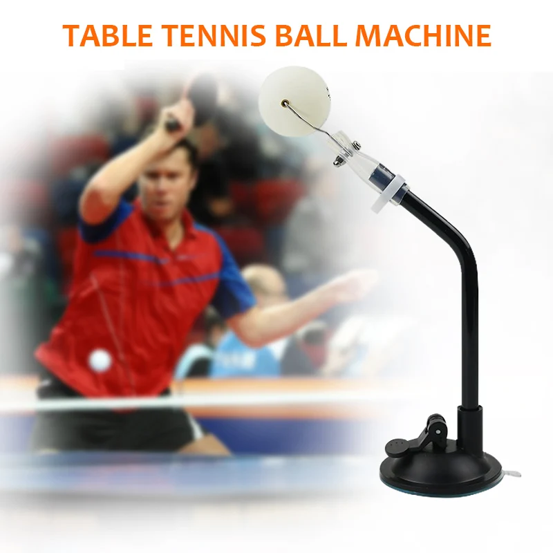 

Table Tennis Ball Machine Huieson Ping Pong Robot Professional Training Basic Motion Flexible Padel Balls With Rubber Suction