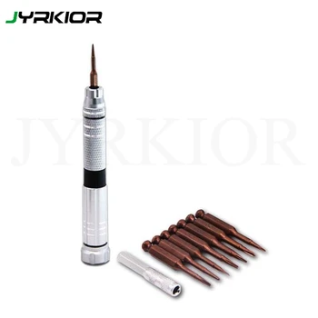 

Screwdriver Set, Precision Screwdriver Kit,8 In 1 Magnetic Driver Bits,Repair Tool Kit With Replaceable Tips For iPhone Samsung