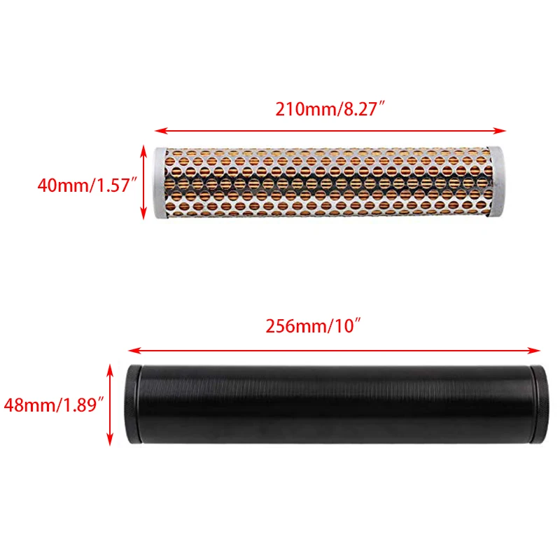 Топливный фильтр 5/8-24 1/" Диаметр Алюминий низкий профиль 4003 24003 5/8"-24 турбо воздушный фильтр топливный фильтр