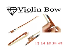 Muse-1/2 1/4 8/1 3/4 4/4 Violin Bow Fiddle Bow Arbor Materail Violin Part Accessories Wholesale Retail violin bow g01 violin bow