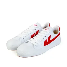 Воин низкий-топ классика Унисекс Мужская и WOWEN'S Бег Прогулки обувь спортивная холщовая Обувь Кеды WB-1 6 видов цветов