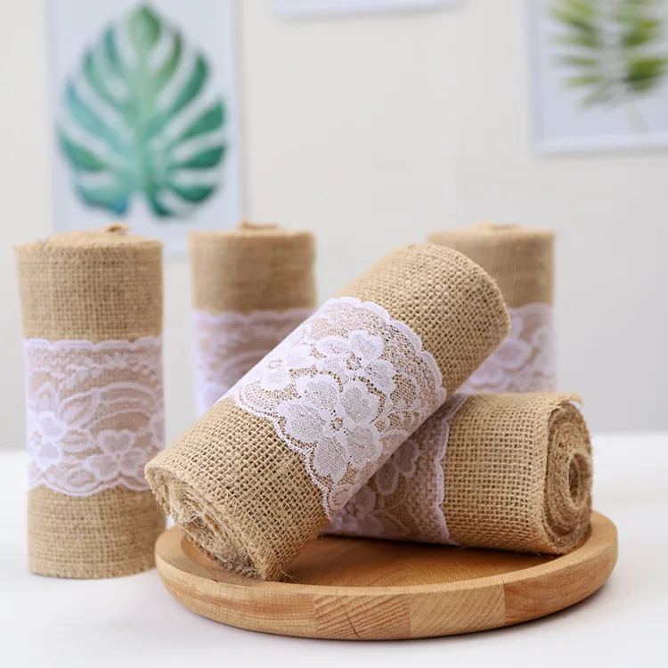 

Festive & Party Supplies, events & Party, Party & Holiday DIY Decorations, DIY Christmas wedding decoration jute lace tie