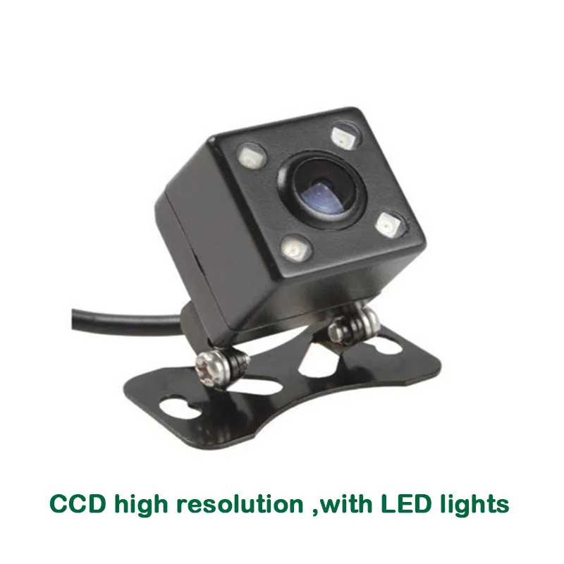 

CCD high resolution universal rear camera with LED lights for car Radio DVD player