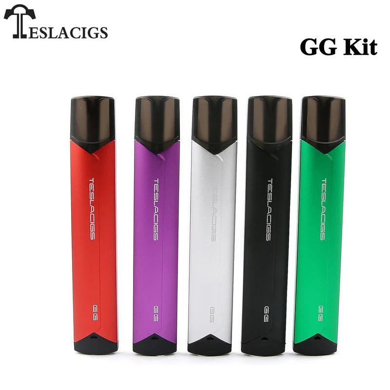 Оригинальный комплект Teslacigs GG POD аккумулятор 380 мАч с 2 мл Форсунка картриджа