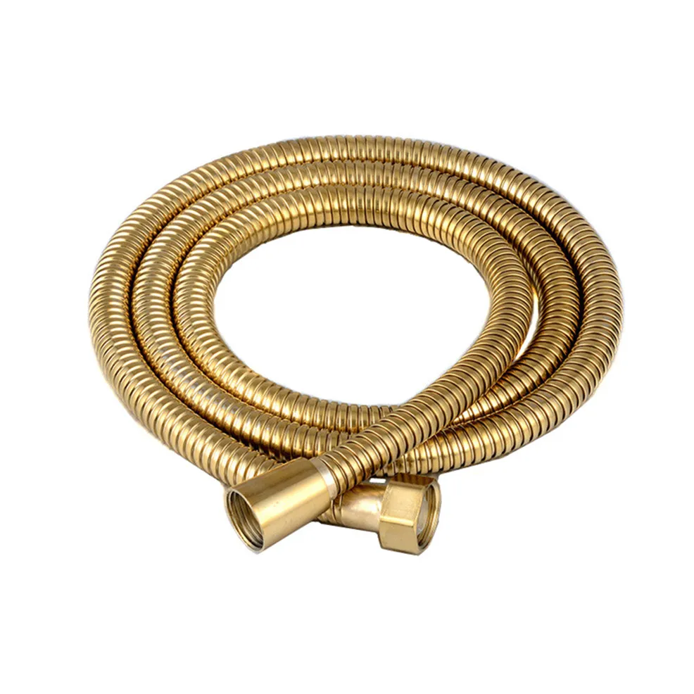 shower hose gold