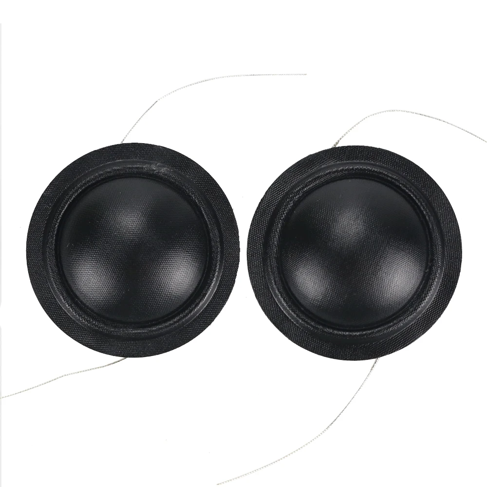 Kopen Promotie 12 stuks 25.4mm Tweeter Spreekspoel Zijde Membraanaandrijving 25.5 kern KSV Treble Speaker Reparatie DIY 6ohm 8ohm 100 pcs