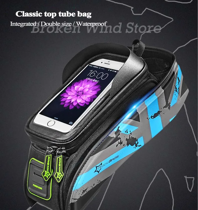 Clearance Rockbros Bicycle Bag 5.8 6.0 Inch Phone Case Waterproof Touchscreen Bike Frame Top Tube Bag Basket Cycling Bags Bike Accessories 2 Clearance Rockbros Bicycle Bag 5.8 6.0 Inch Phone Case Waterproof Touchscreen Bike Frame Top Tube Bag Basket Cycling Bags Bike Accessories 2