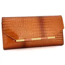 Véritable portefeuille en cuir de vache portefeuilles de femme embrayage à Long conception bourse sacs gros sac à main cadeau