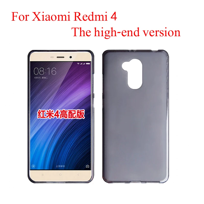 Wholesale Simple Fashion Cases For Xiaomi Redmi 4 The high-end version TPU Transparent Soft Case Mobile Phone Cover |