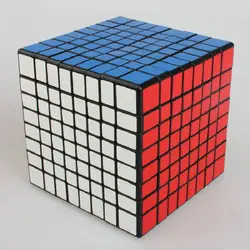 ShengShou 8x8 головоломка куб профессиональный ПВХ и матовые наклейки Cubo Magico головоломка скорость Классические игрушки Обучающие и развивающие