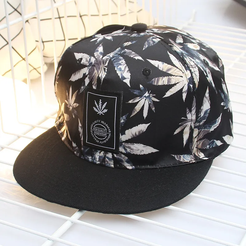 2017 New Weed Snapback Hat Hip Hop Baseball Cap I Gorras Bones For Men