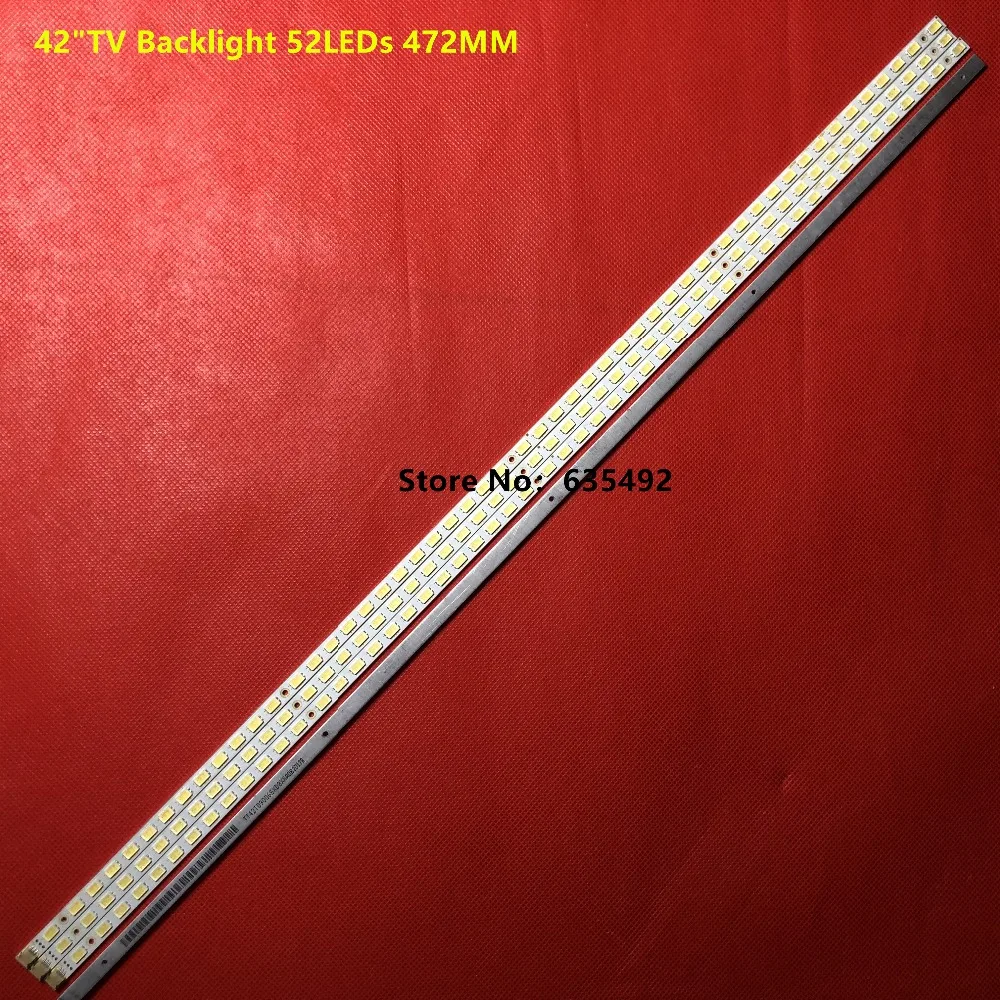 4 шт светодиодный полосы подсветки 42T09-05B для 73.42T09.005-4-SK1 73.42T09.004-4-SK1 T420HW07 V.6 панель 52 светодиодный s 472 мм
