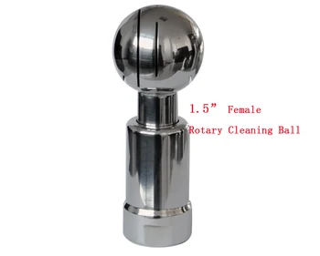 

304 Material 1-1/2", Stainless Steel Sanitary Rotary Spray Ball, Tank Cleaning Spray ball