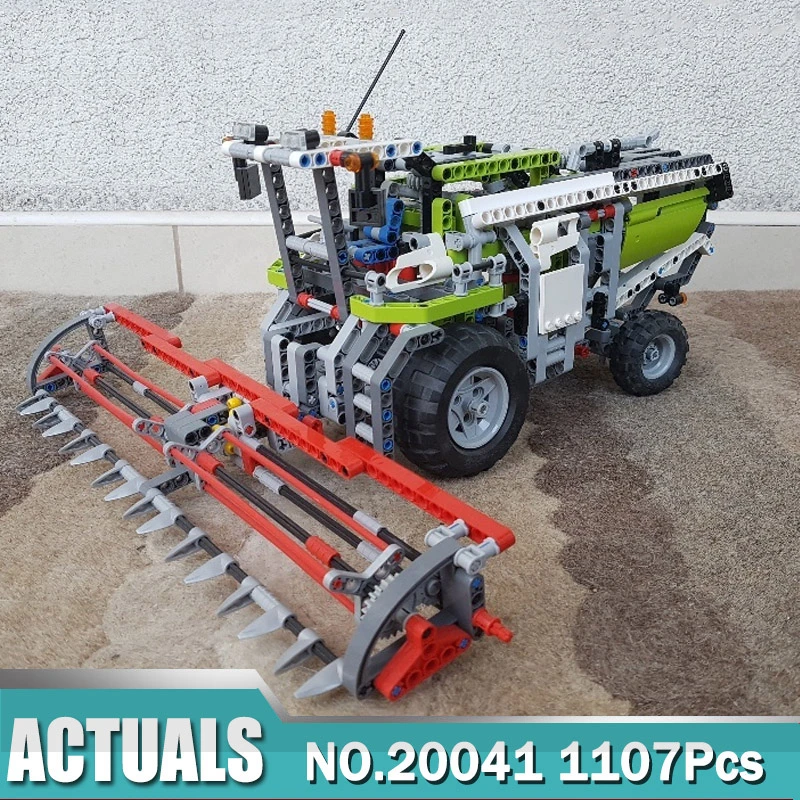 lego technic combine harvester