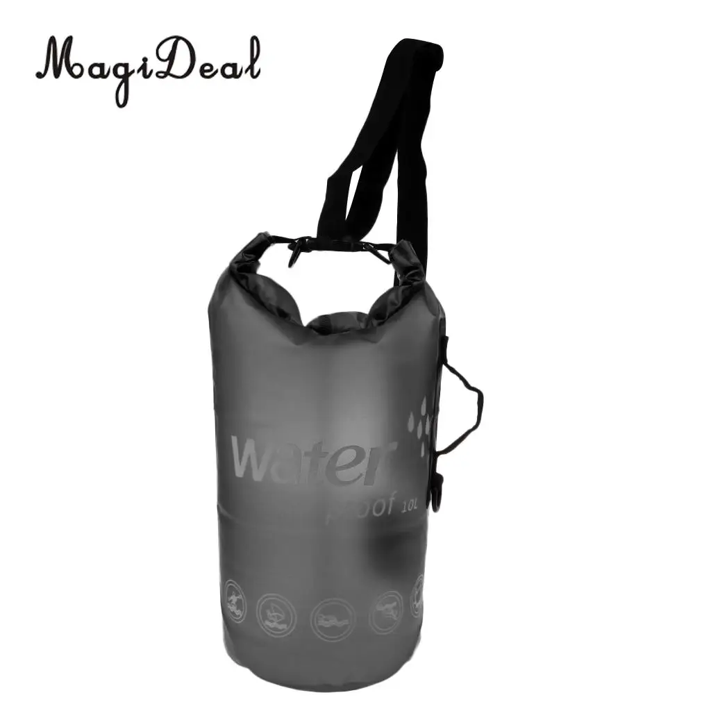 10L Waterproof Dry Bag Swimming Rafting Kayaking Boat Canoe Backpack Swimming Dry Sack for Surfing Sailng Scuba Diving Floating