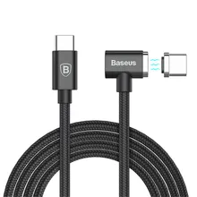 Original Magnetic Type-c to Type-c cable for apple macbook pro Charger cable universal Baseus phone type-c Fast charging cable 8