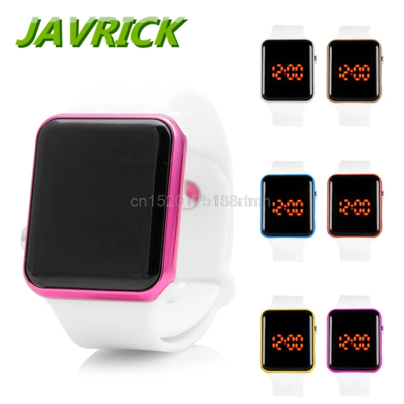 

Fashion Silicone LED Men Womens Sport Watch Touch Digital Bracelet Wrist Watches