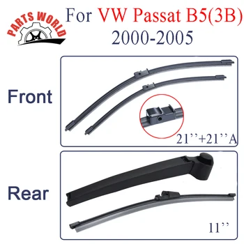 

Windscreen Wiper Blades For VW Passat B5(3B),2000-2005,Fit Windshield Silicone Rubber Front And Rear Wipers,Auto Car Accessories