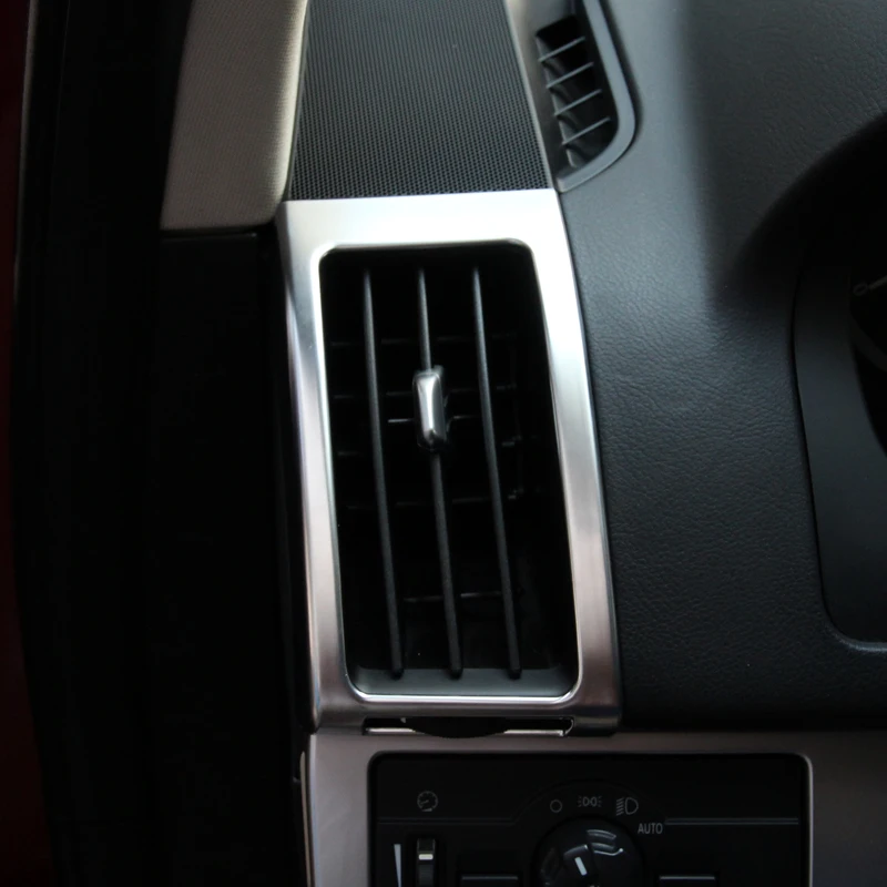 chrome air condition outlet  cover trim for Freelander 2 auto accessories car styling  (4).JPG