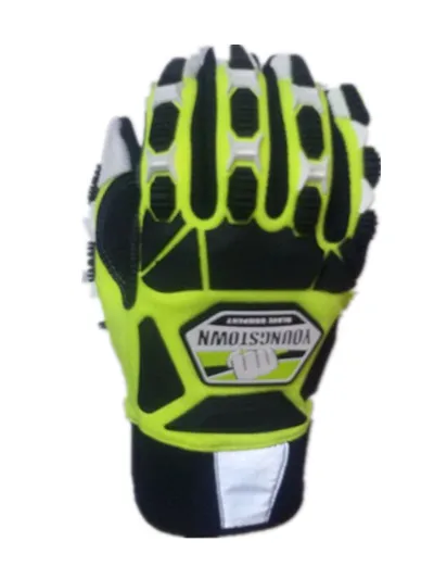 Impact resistant. Cut Resistant. Anti-Vibration. High Visibility. Designed for total hand protection glove(medium,green) Impact resistant. Cut Resistant. Anti-Vibration. High Visibility. Designed for total hand protection glove(medium,green)