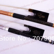 2x скрипки Лук Высокое качество углеродного волокна с бантом