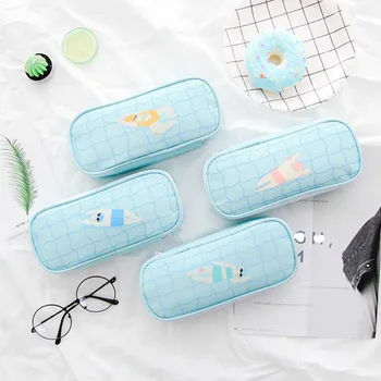 

M069 New Cute Women Purses Cartoon Comes A Cool Pool Party Coin Purse Wallet Card Pen Bag