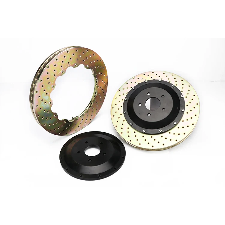 

KOKO RACING Car Engine Spare Parts Brake Disc 330*10mm rotors center bell bracket for Audi a4 B5 Quattro 1997