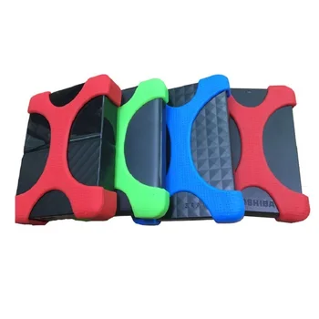 

2TB 3TB 4TB Hard Drive protector cover Silicon Rubber Case for 2.5 Inch seagate WD passport Toshiba HDD