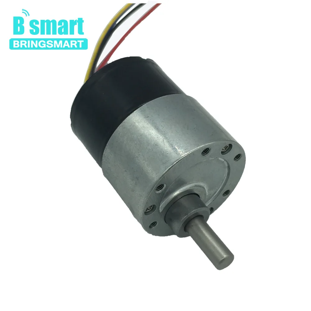 Bringsmart JGB37-3625 DC бесщеточный мотор-редуктор 12 Вольт 24 В обратная регулировка скорости электрический сигнал FG отзывы коробка передач