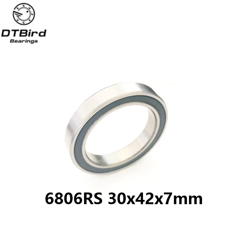 Тонкие 6806-2RS шариковые подшипники 6806 RS 30x42x7 мм 10 шт