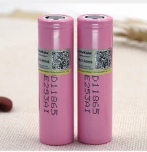 2 PCS Liitokala 100% new original 18650 3.7 V 3000 mAh rechargeable lithium battery for LG D1 industrial free shopping