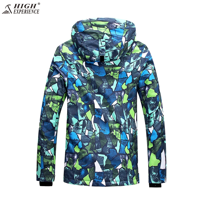عالية تجربة سترات للتزلج للرجال الشتاء الرجال جواكت رياضية على الجليد السترات الرجال الدافئة للماء التزلج الملابس Snowsuit