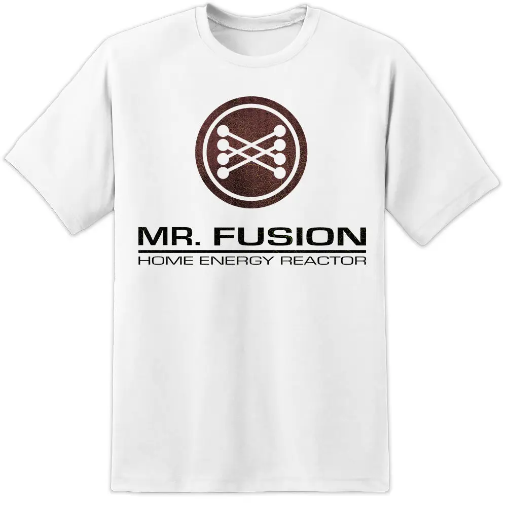 

Mens Mr Fusion Back To The Future Movie Classic Distressed Retro T Shirt (S-3XL) New T Shirts Funny Tops Tee New Unisex